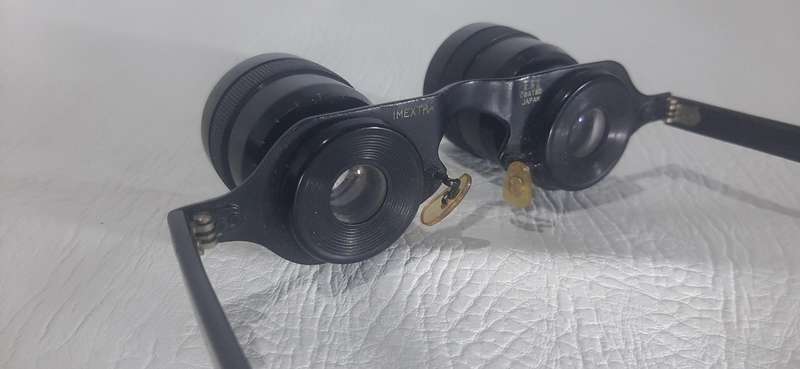 VINTAGE IMEXTRA JEWELLER'S BINOCULAR MAGNIFYING GLASSES - ADJUSTABLE LENSES