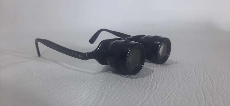 VINTAGE IMEXTRA JEWELLER'S BINOCULAR MAGNIFYING GLASSES - ADJUSTABLE LENSES