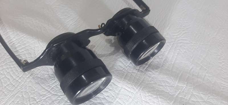 VINTAGE IMEXTRA JEWELLER'S BINOCULAR MAGNIFYING GLASSES - ADJUSTABLE LENSES