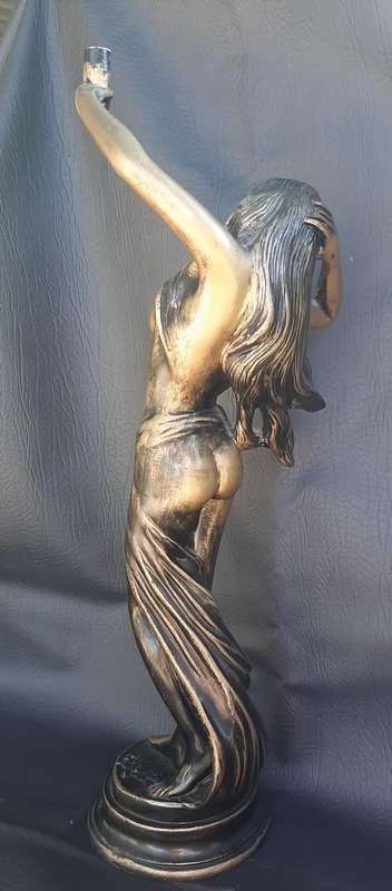 Classical-Inspired Statue - Graceful Elegance in Composite Art