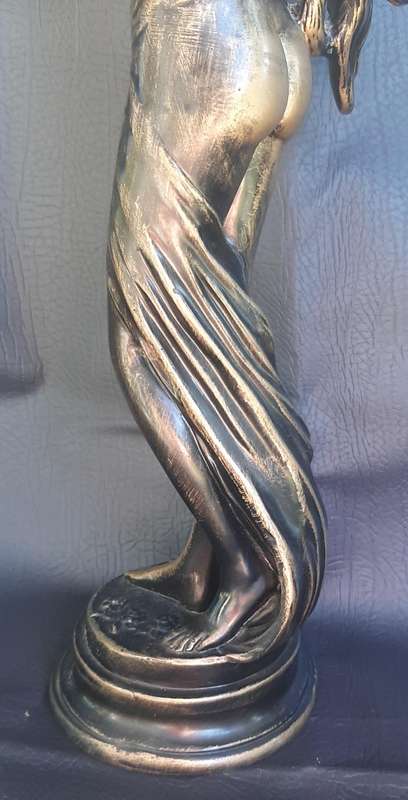 Classical-Inspired Statue - Graceful Elegance in Composite Art