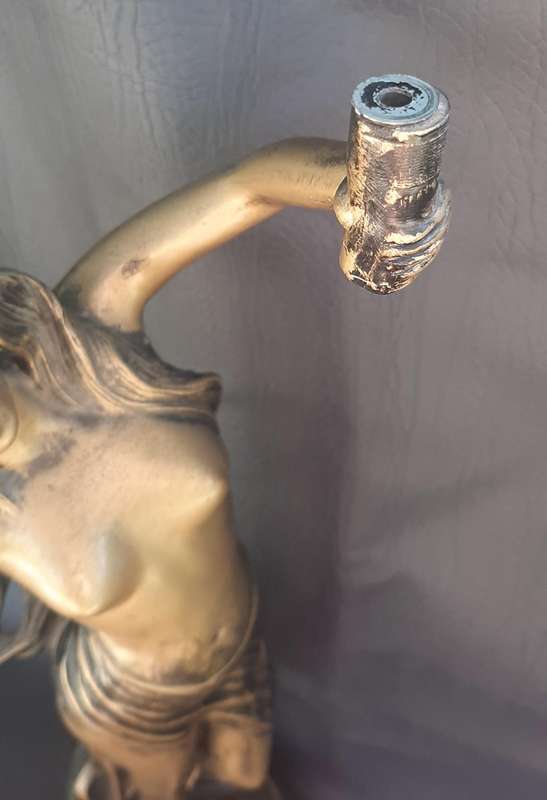 Classical-Inspired Statue - Graceful Elegance in Composite Art