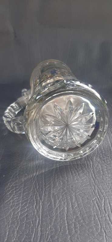RASTAL 1990 GERMAN BEER STEIN  MEDIEVAL VILLAGE SCENE, ETCHED GLASS & PEWTER