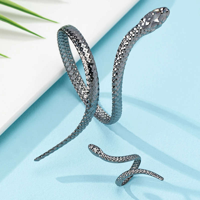 BOHEMIAN TWISTED SNAKE BRACELET & RING SET - ELEGANCE WITH A WILD EDGE