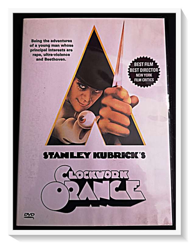 A Clockwork Orange by Stanley Kubrick - A Masterpiece - 2-18SVL - Casing and Disc in Excellent Cond