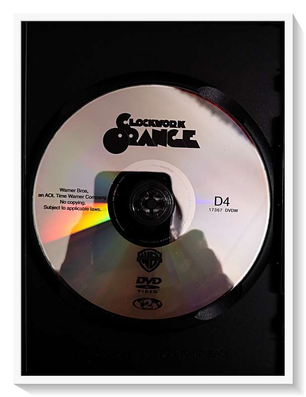 A Clockwork Orange by Stanley Kubrick - A Masterpiece - 2-18SVL - Casing and Disc in Excellent Cond