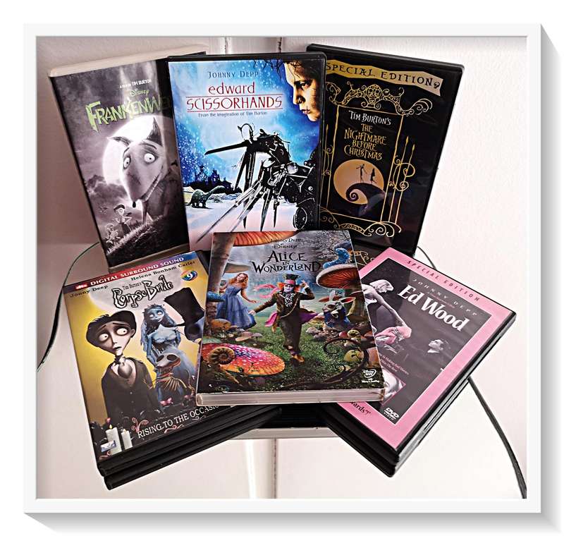 A TIM BURTON Film Collection - Genre - Fantasy - Special Edition - Condition - All Very Good***