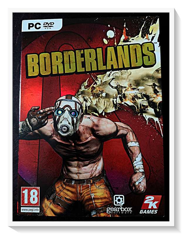 Borderlands PC DVD ROM 18V - 2K Games - Disc and Casing in Excellent Condition
