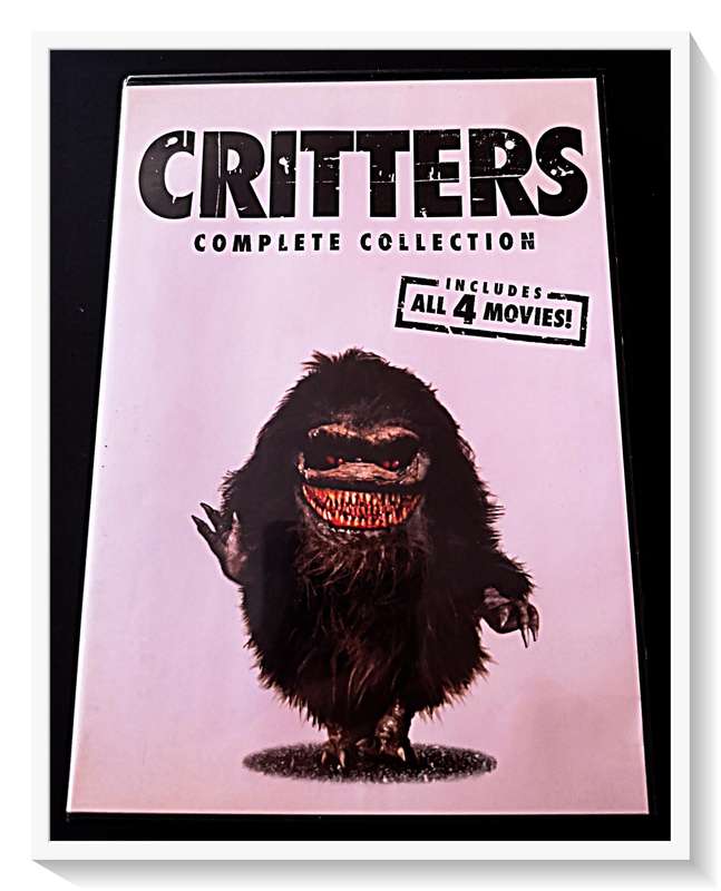 CRITTERS 1 - 4 - All Four Films - 4X Discs - DVD - Horror - Box Set - Like New Condition ***