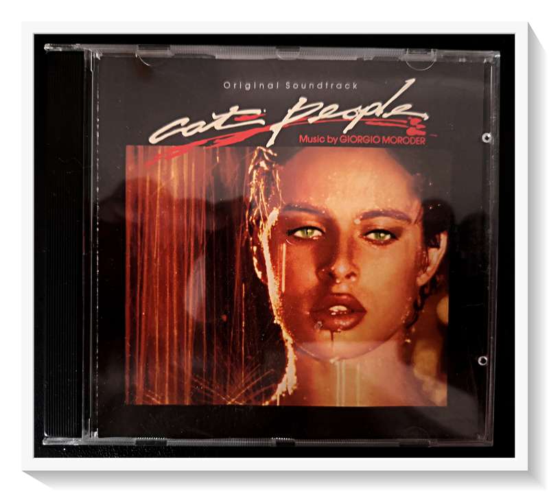 Cat People Motion Soundtrack Music by GIORGIO MORODER 1982 Disc and Cover in A+ Condition