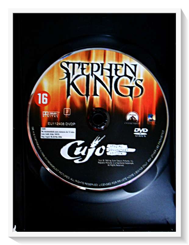 Stephen King CUJO - Special Collector's Edition - DVD - 2-16 V - Disc & Casing in Excellent Cond.***