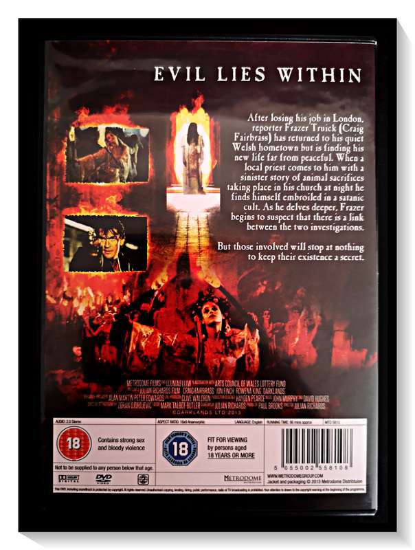 DARKLANDS - Genre: Cult - British Horror - VHL 2-18 - Disc & Casing in Excellent Condition*