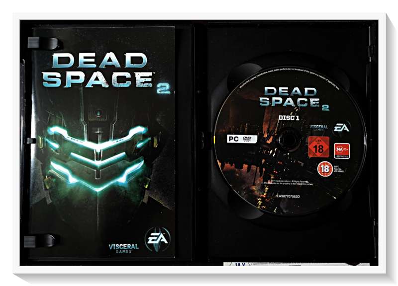 Dead Space 2 PC DVD ROM - 18V Disc and Casing in Very Good Condition
