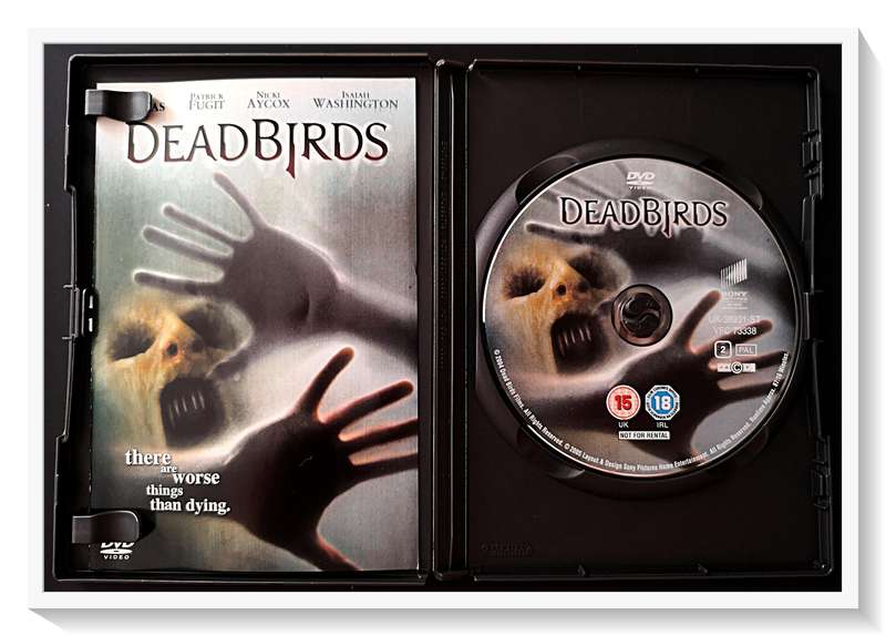 Deadbirds - Plus Special Features - Horror - PG16VHL - DVD - Disc and Casing in Very Good Condition