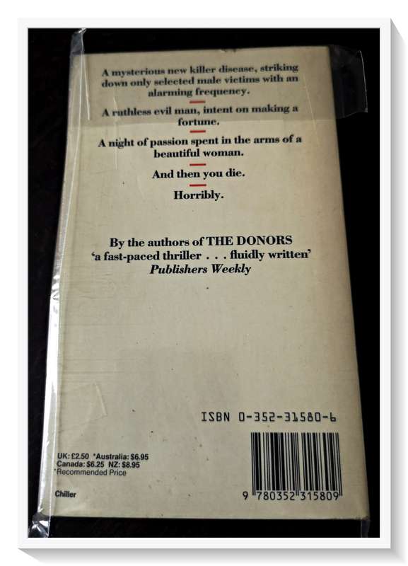 Double Blinder by the Authors of THE DONORS - Vintage Terror - Standard Paperback - Condition: VG+