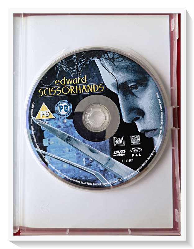 Edward Scissorhands by TIM BURTON - Fantasy Cult Classic - Condition Excellent