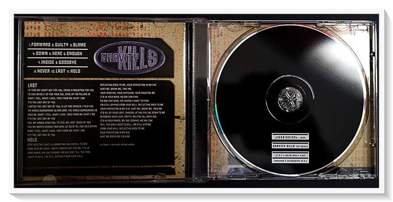 GRAVITY KILLS - Album Gravity Kills 1995 - Genre - Industrial - Casing & Disc in Excellent Condition