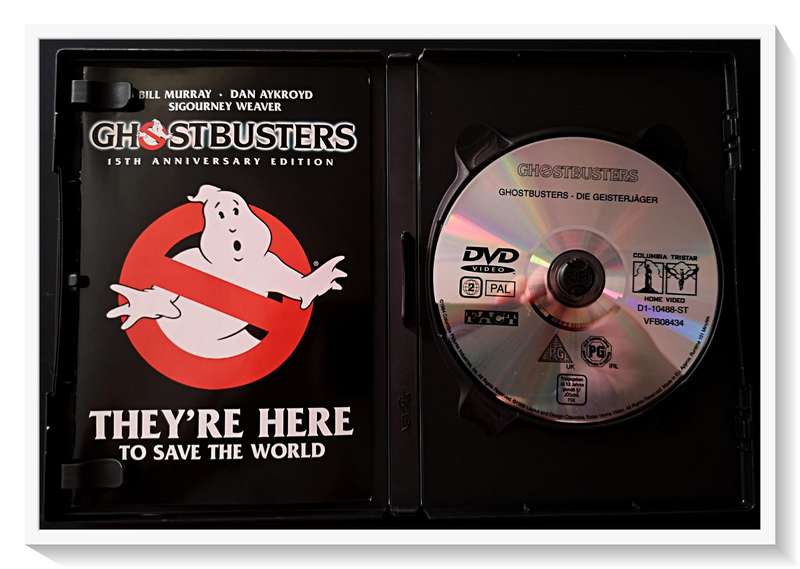 Ghostbusters - SPECIAL FEATURES - Classic 80s - PGV - DVD - Disc and Casing Very Good