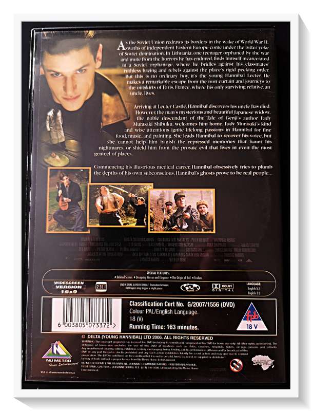 Hannibal Rising - Thomas Harris Adaptation - Thriller - DVD - Disc and Casing in Very Good Condition
