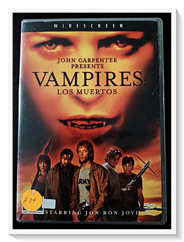 John Carpenters Vampires Staring Bon Jovi - Horror Action - Casing and Disc in Very Good Condition