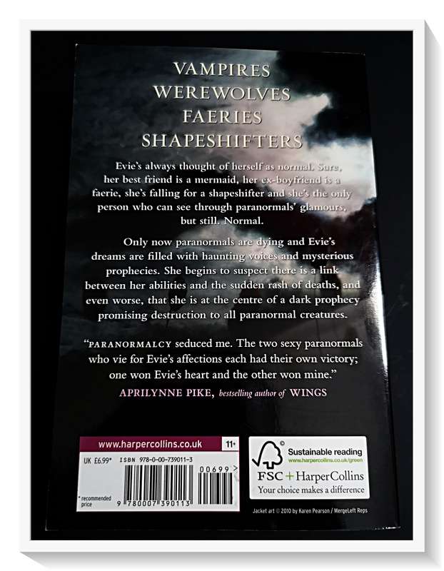 Kiersten White Paranormalcy - Softcover - Condition Like New Excellent