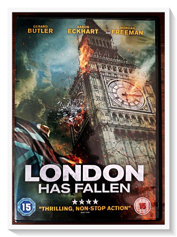 LONDON HAS FALLEN - Action Drama - DVD - 2-16VLP - Disc and Casing in LIKE NEW Condition *****