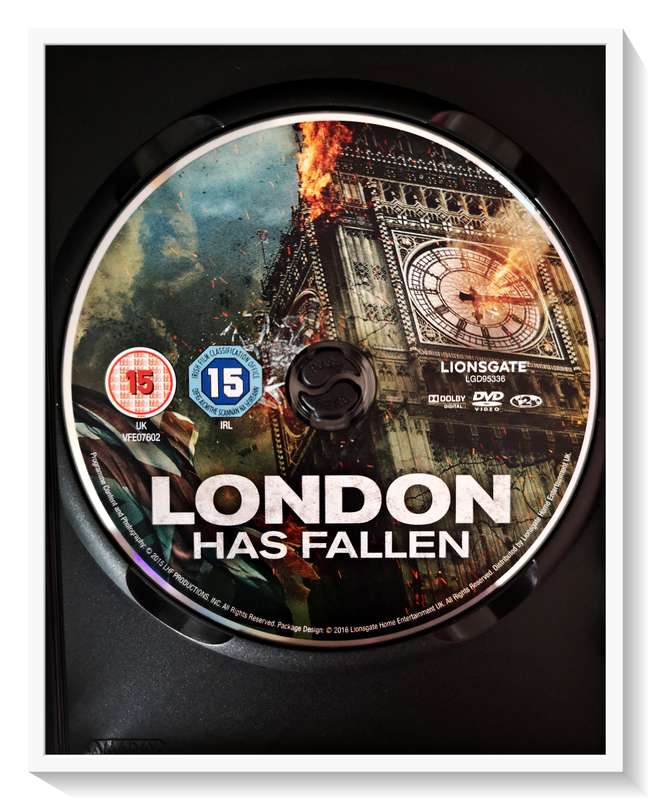 LONDON HAS FALLEN - Action Drama - DVD - 2-16VLP - Disc and Casing in LIKE NEW Condition *****