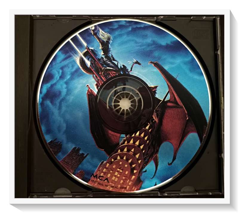 MEATLOAF Bat Out of Hell II - Songs by Jim Steinman - Booklet Cover and Disc - Plays Great*