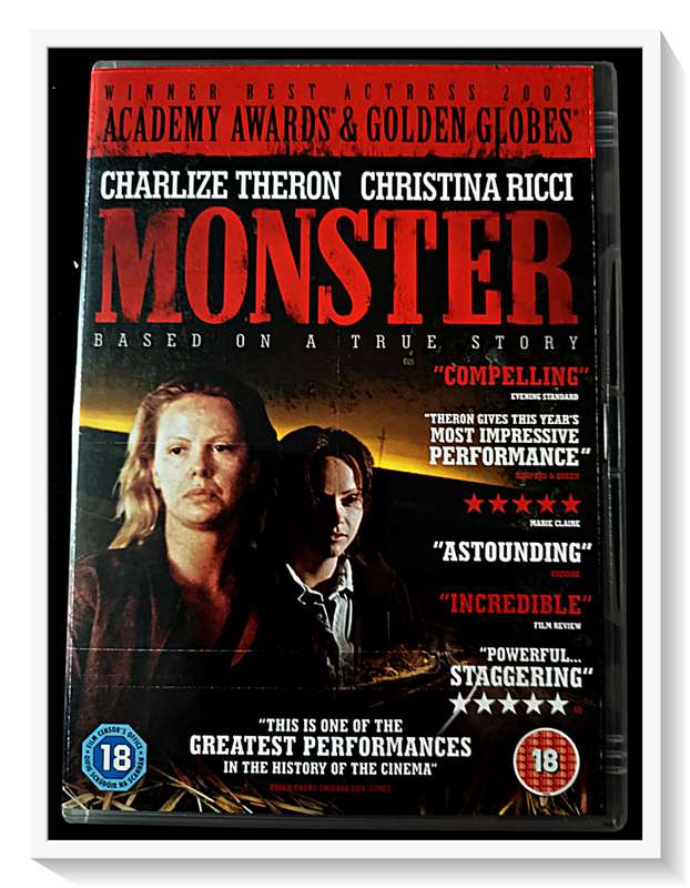 MONSTER Starring Charlize Theron and Christina Ricci - Cult Classic - In Very Good Condition
