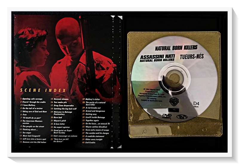 Natural Born Killers - Cult Classic - Oliver Stone - PG2-18NVL - Casing & Disc in Excellent Cond.