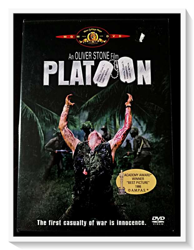 Oliver Stone's PLATOON - An Excellent Oscar Winning Film in Excellent Condition