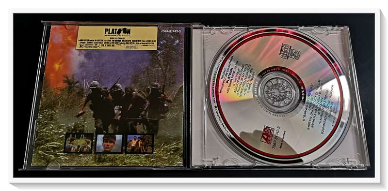 PLATOON - Original Motion Picture Soundtrack - A Brilliant Soundtrack in Excellent Condition
