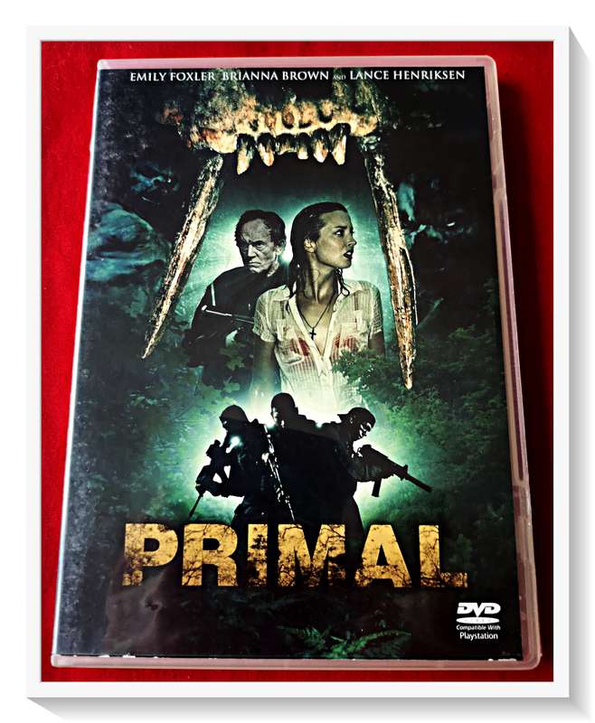 Primal - Monstrous Horror - Starring Lance Henrickson - Casing and Disc VG+