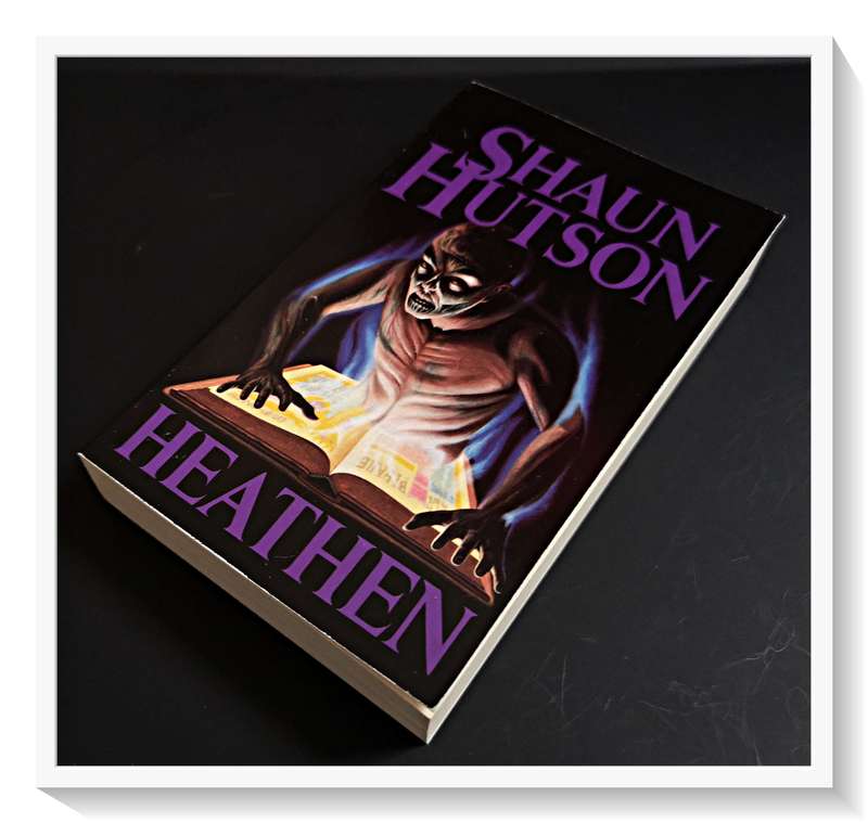 Shaun Hutson - Heathen - Vintage 80s Horror Author - Condition Excellent Like New