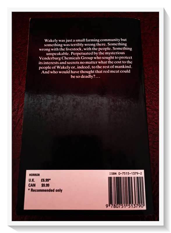 Shaun Hutson:  Erebus - a Paperback from Hell - Vintage Horror - Book Very Good Condition*