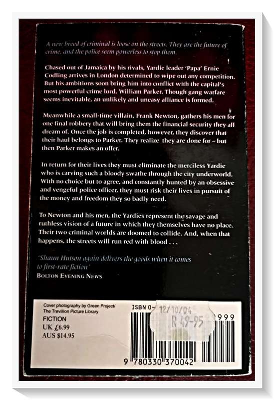 SHAUN HUTSON: Exit Wounds - Standard Format Paperback - Condition: Good to Very Good***