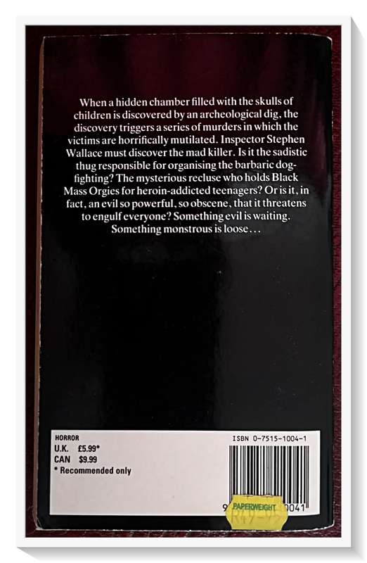 SHAUN HUTSON: Relics - A WARNER Time Standard Format Paperback - Condition: Good: B