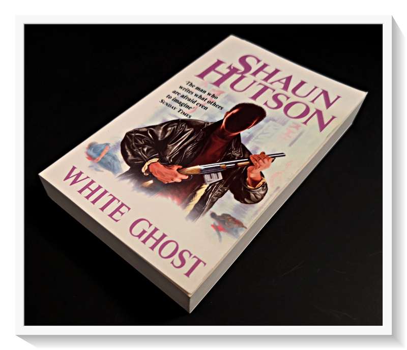 Shaun Hutson White Ghost - Vintage 80s Horror Novelist - Condition Excellent