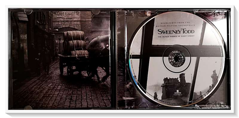 Sweeney Todd - The Demon Barber of Fleet Street - Soundtrack - Casing and Disc in Like NEW Condition