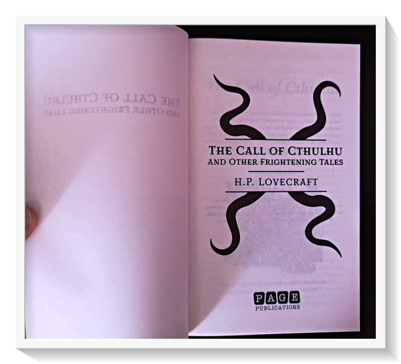 The Call of Cthulhu and Other Frightening Tales H.P. Lovecraft Classics - PAGE PUBLICATIONS