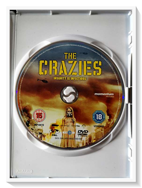 The Crazies - An Instant Classic PG2-16VHL - In Excellent Condition