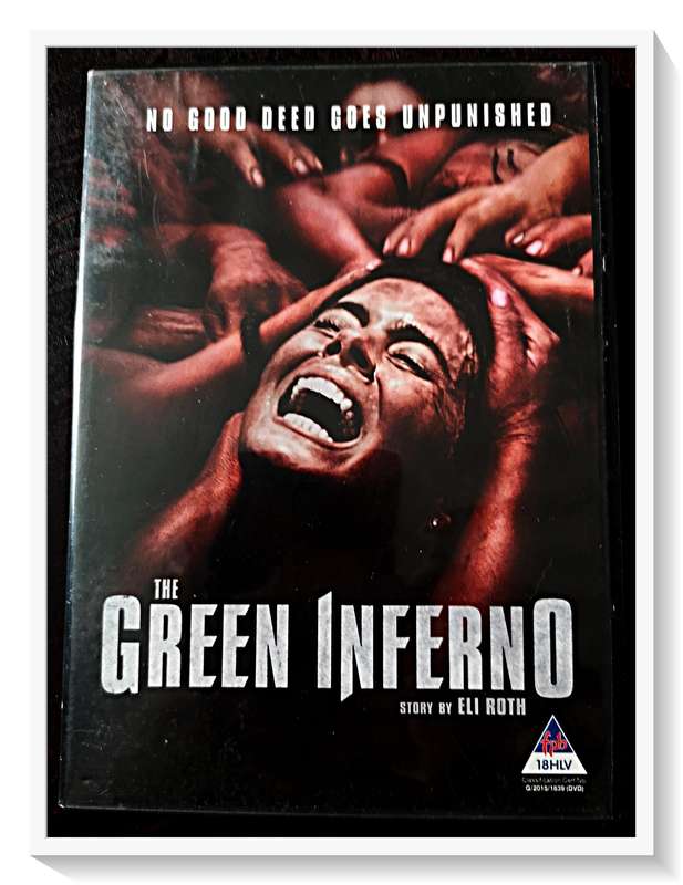 The Green Inferno - Genre Cannibal Horror - 18VHN - DVD - Disc and Casing in VG Condition
