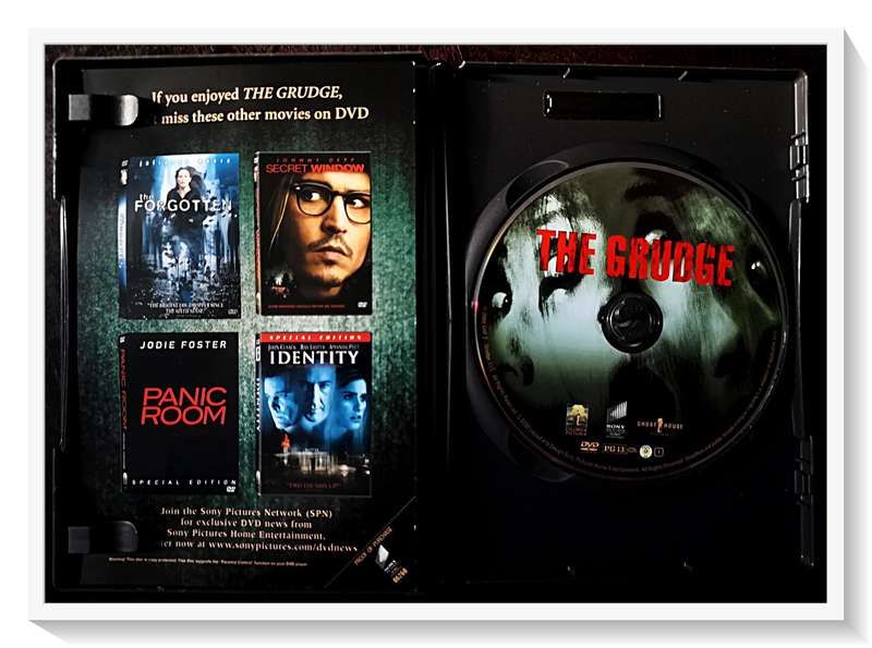 The Grudge - Japanese Horror - EXTRA & SPECIAL FEATURES - DVD - Disc and Casing in VG Condition*