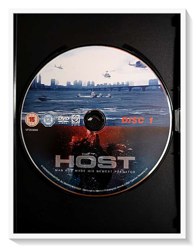 The Host - A Hugely Entertaining Monster Flick - Casing and Disc in A-Plus Condition