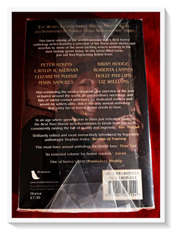 The Mammoth Book of Best New Horror 17 - Edited by Stephen Jones - Softcover - Condition: VG+