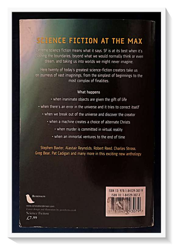 The Mammoth Book of Extreme Science Fiction - Large Softcover - Book Condition: B+ to A (Very Good)