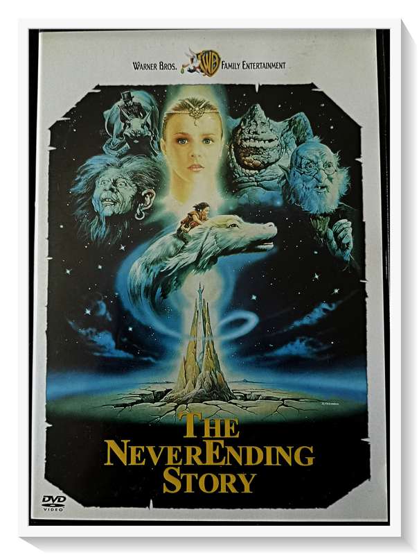 The Neverending Story - Fantasy 80s Classic - Disc and Cover and Casing in Very Good Condition ***