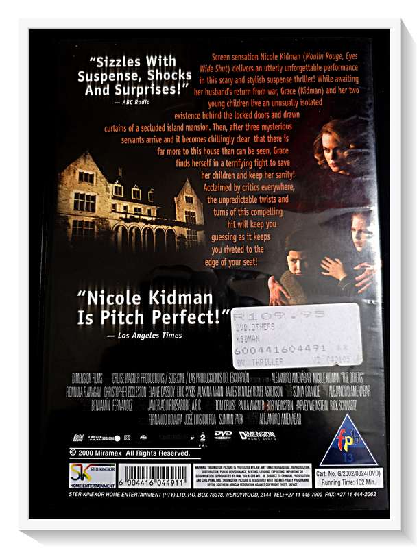 The Others - Horror Ghost Genre - DVD - Casing and Disc in Excellent Condition