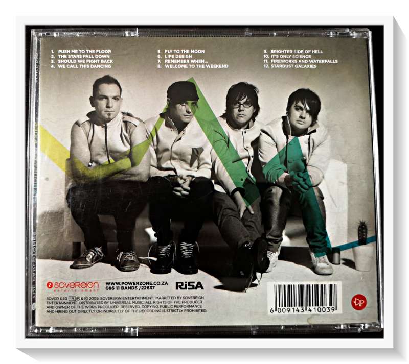 The Parlotones Album Stardust Galaxies - Album and Disc in Mint Condition