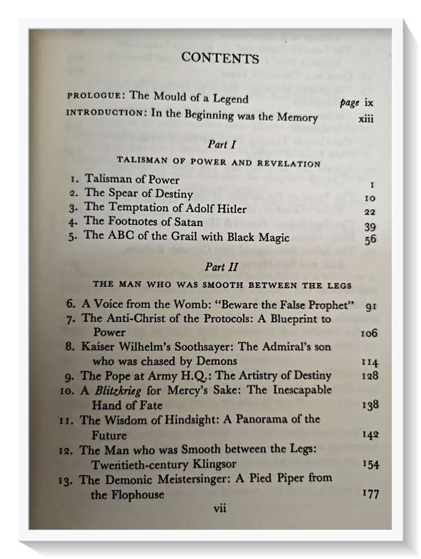 The Spear of Destiny by Ravenscroft - Occult Spiritualism - Book in Excellent Condition